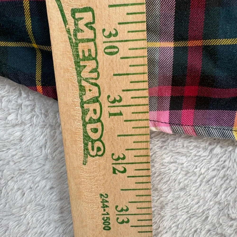 Polo Ralph Lauren Blake Mens XL Pink Green Plaid Cotton Button Down Shirt Preppy